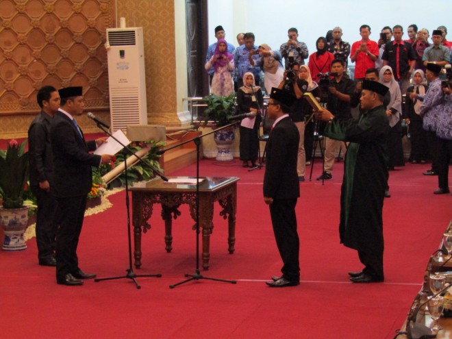 Supranoto Resmi Dilantik Menjadi Anggota DPRD Kota Jambi